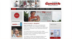 Desktop Screenshot of damienfoundation-bd.com